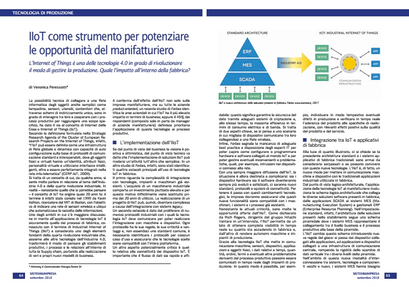 articolo Veronica Peressotti