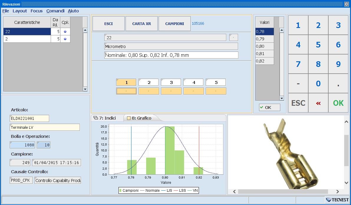  software TQM J-Flex 4.U di Tecnest Gestione delle non conformità QUALITà